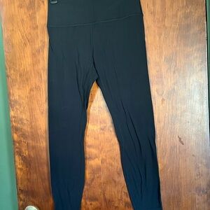 Lululemon Black Align Leggings, size 8.